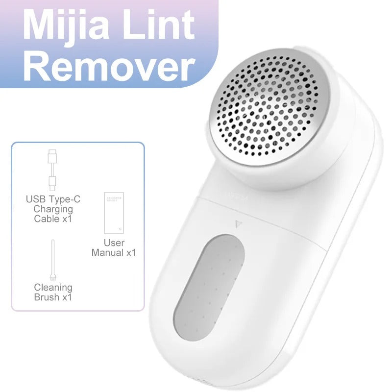 Rechargeable Portable XIAOMI MIJIA Lint Remover – Fabric Shaver for Clothes & Sweaters